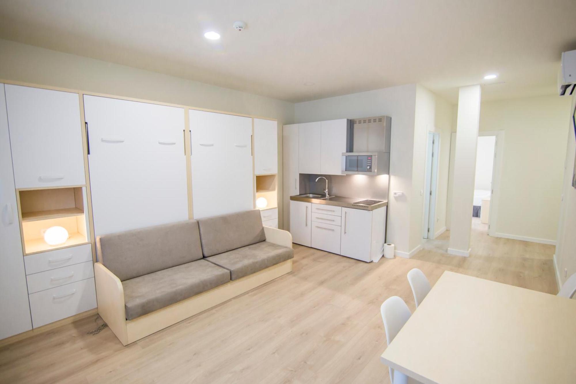 Apartamentos Plaza De Santiago - Estudios Turisticos - 1 Llave Pinto Esterno foto