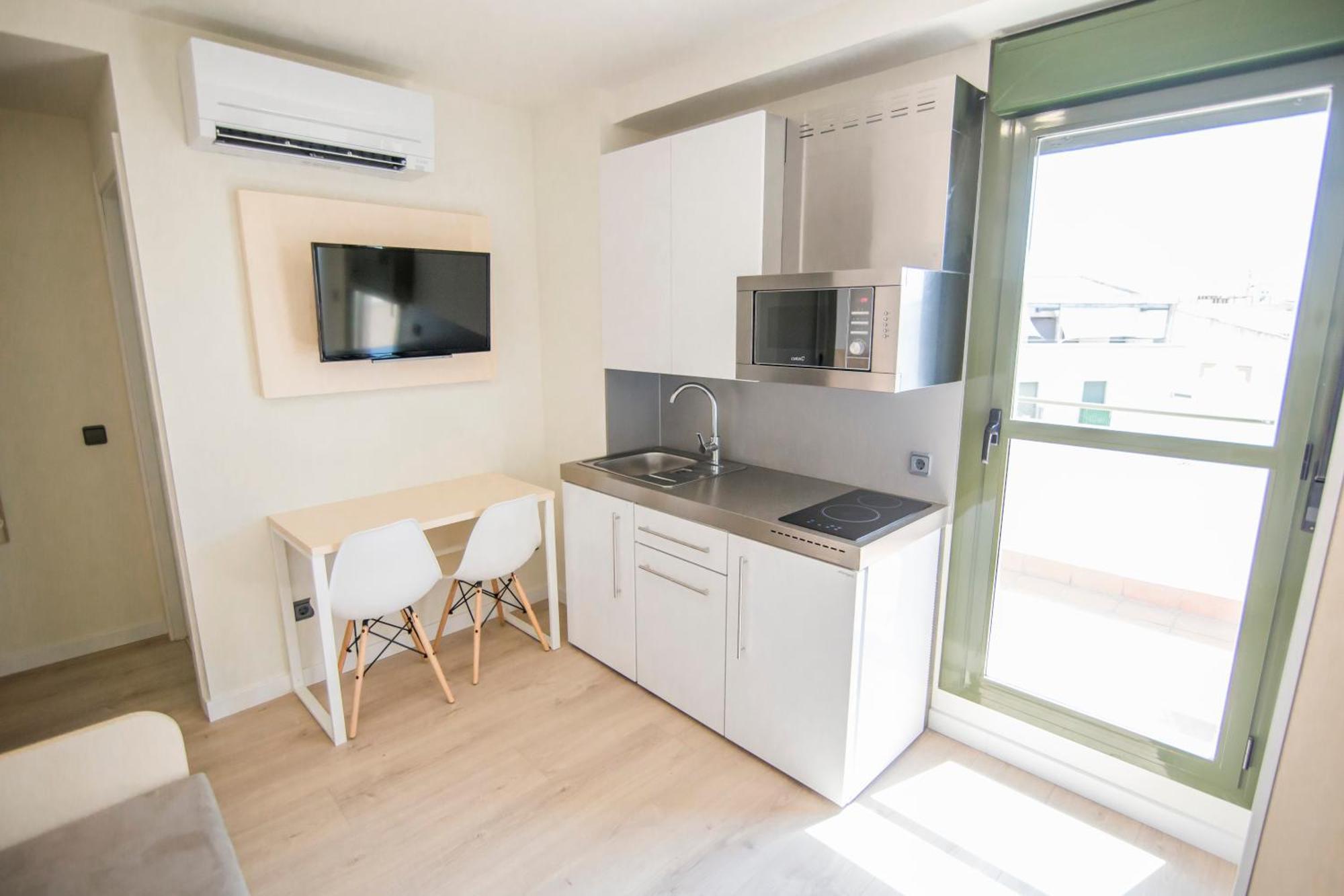 Apartamentos Plaza De Santiago - Estudios Turisticos - 1 Llave Pinto Esterno foto